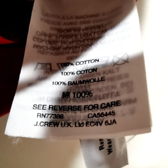 Madewell Women's L Plaid Red Cotton Country Shirt - Picture 6 of 11